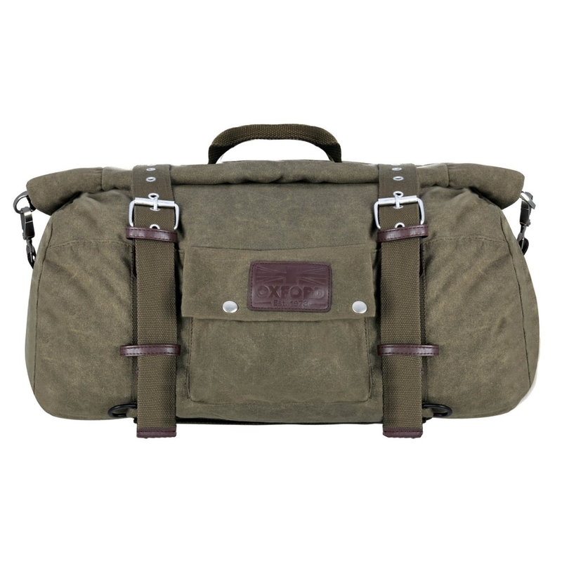 Oxford Roll Bag Heritage 30l kaki zelena