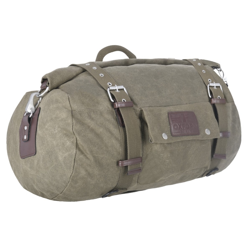 Oxford Roll Bag Heritage 30l kaki zelena