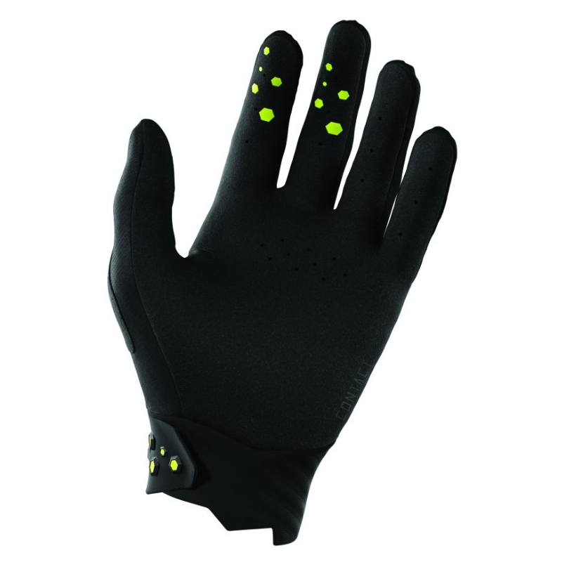 Motokros rokavice Shot Contact Draw črno-fluo rumene