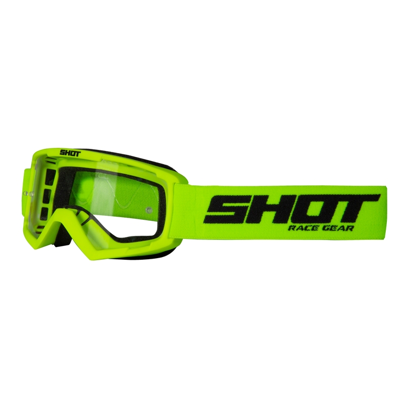 Otroška motokros očala Shot Rocket fluo rumena