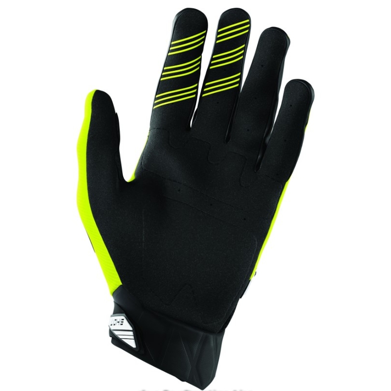 Otroške rokavice za motokros Shot Devo Storm black-fluo yellow