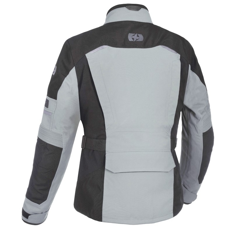 Motoristična jakna Oxford Advanced Mondial siva in črna