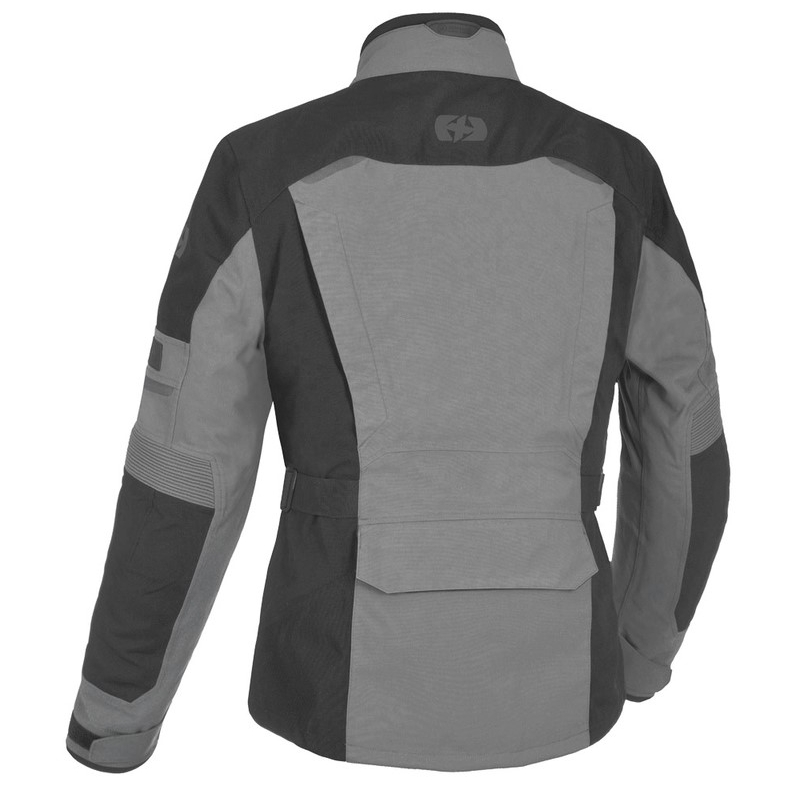 Motoristična jakna Oxford Advanced Mondial Black-Dark Green