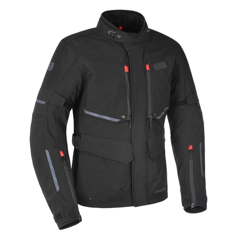 Motoristična jakna Oxford Advanced Mondial Black