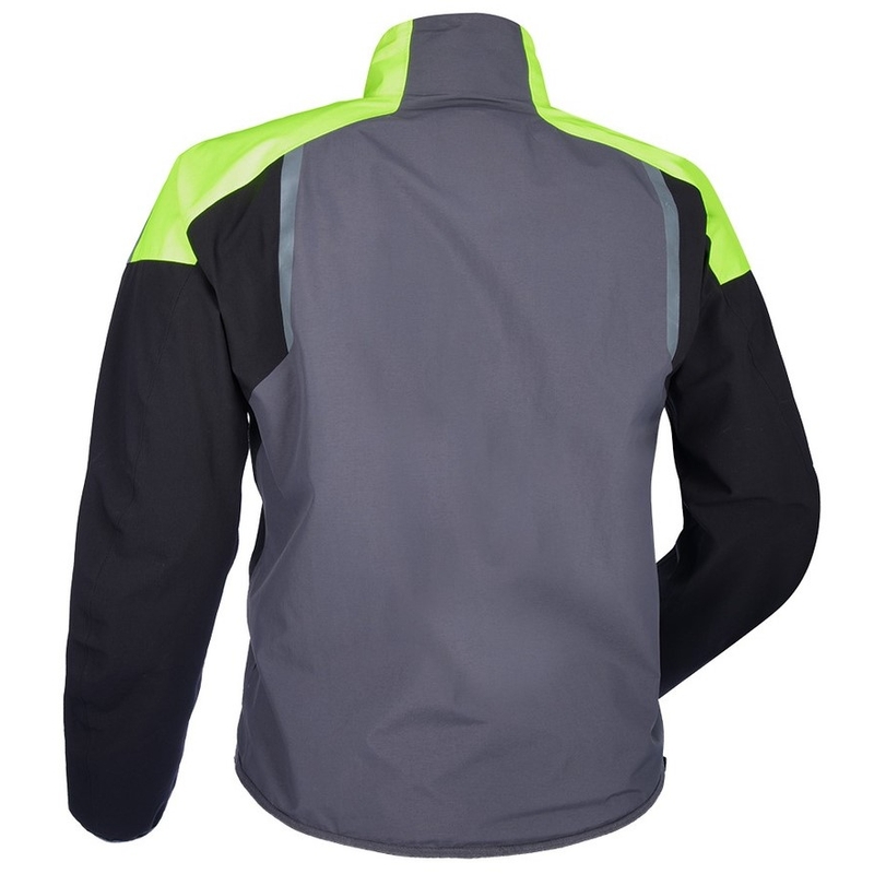 Oxford Advanced Rain Seal Pro Black-Gray-Fluo Yellow dežna jakna za dež razprodaja