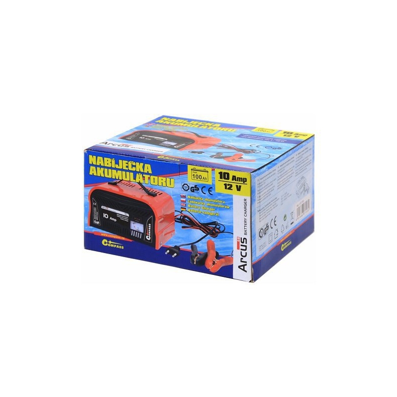 Polnilec 10Amp 12V TÜV/GS ARCUS