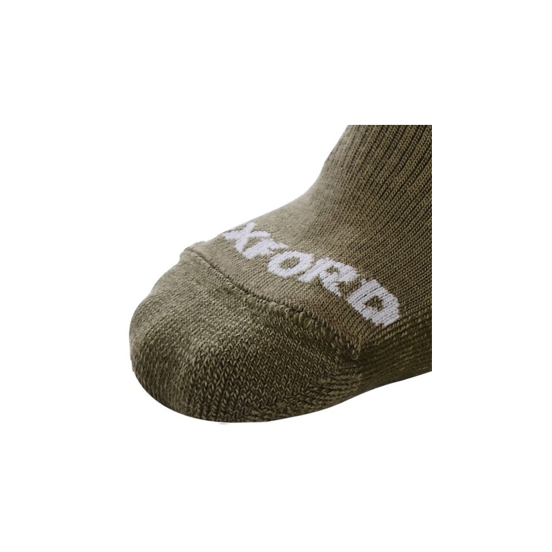 Nogavice Oxford Merino khaki zelena