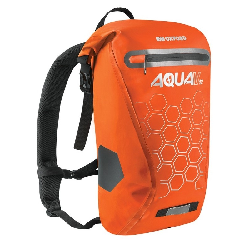 Nepremočljiv nahrbtnik Oxford AQUA V12 orange 12 l