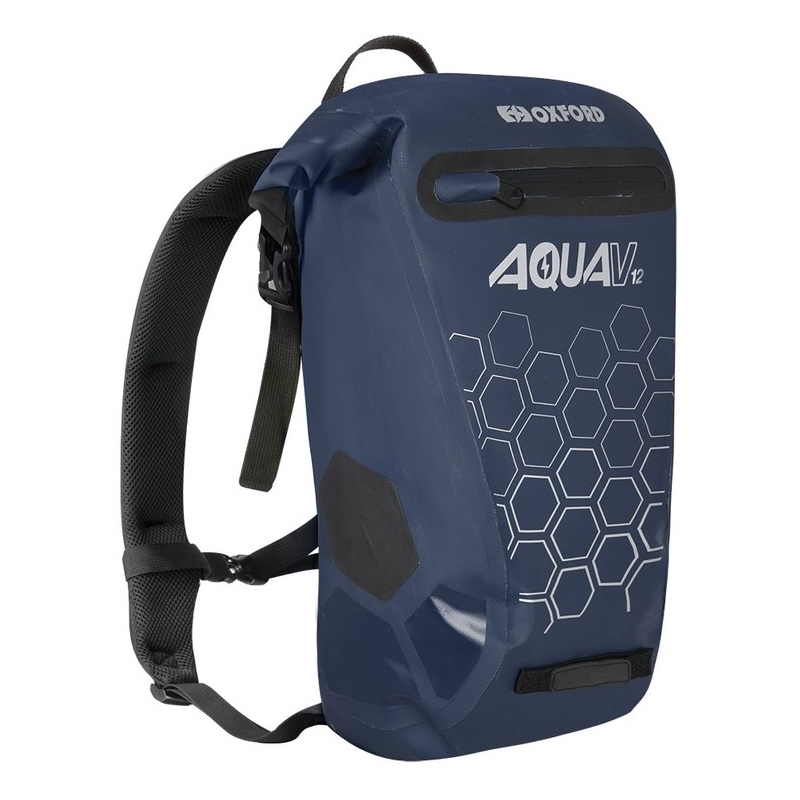 Nepremočljiv nahrbtnik Oxford AQUA V12 temno modra 12 l