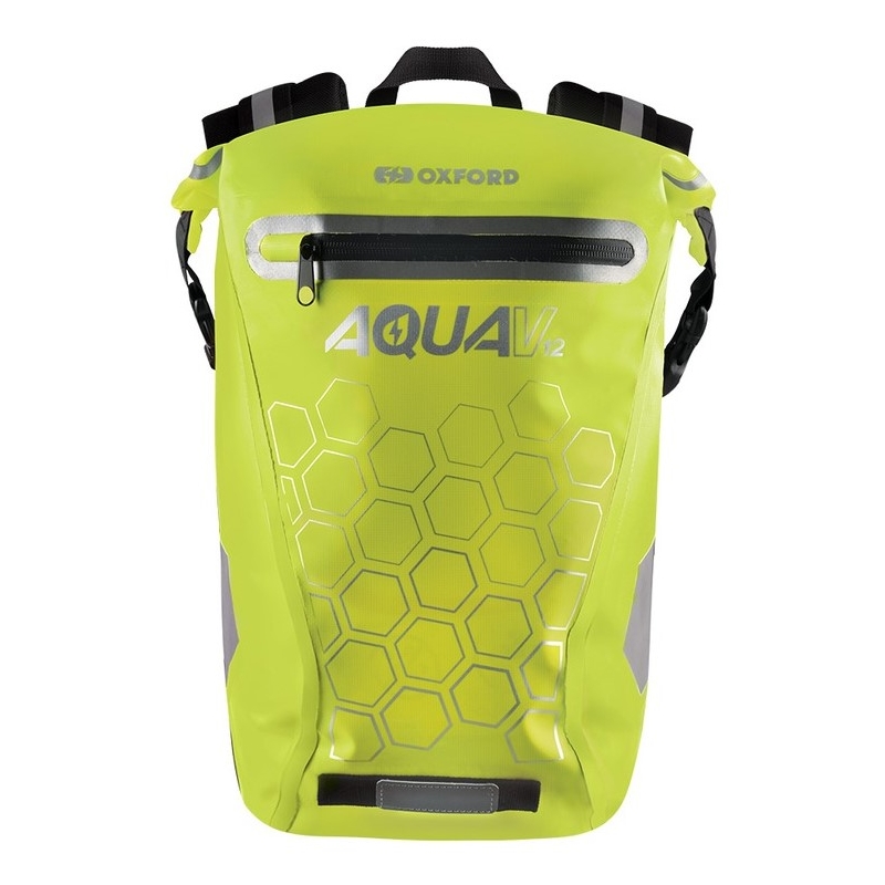 Nepremočljiv nahrbtnik Oxford AQUA V12 fluo yellow 12 l