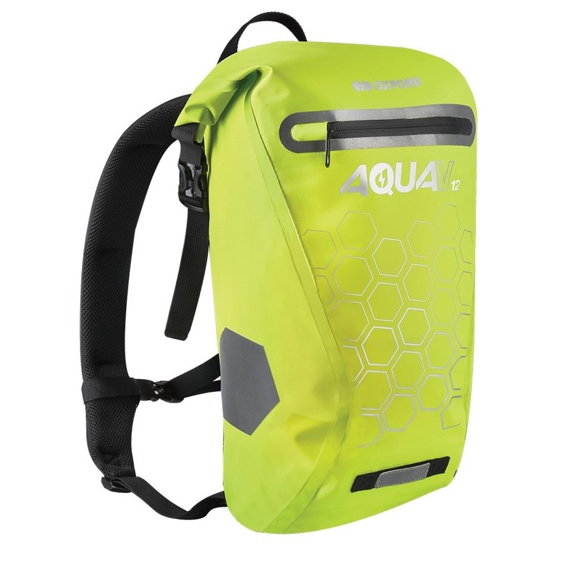 Nepremočljiv nahrbtnik Oxford AQUA V12 fluo yellow 12 l