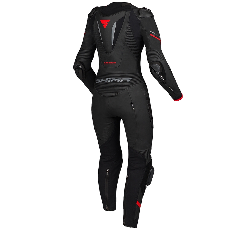 Ženska enodelna obleka Shima Miura RS black-red