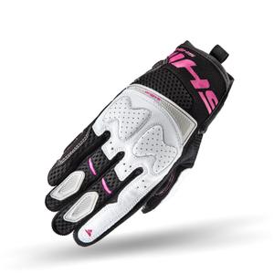 Ženske motoristične rokavice Shima Blaze Black, White and Pink