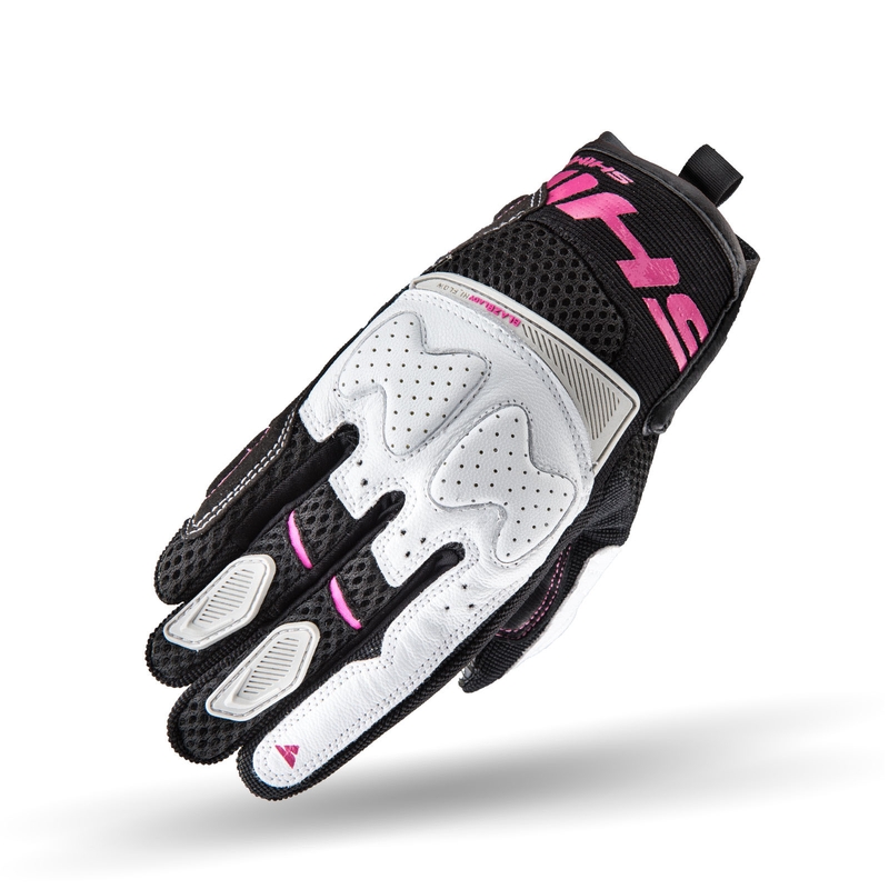 Ženske motoristične rokavice Shima Blaze Black, White and Pink razprodaja