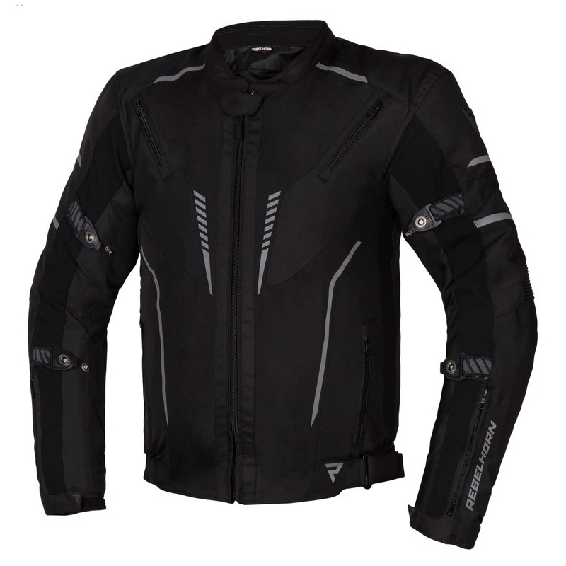 Rebelhorn Blast Black Motorcycle Jacket razprodaja
