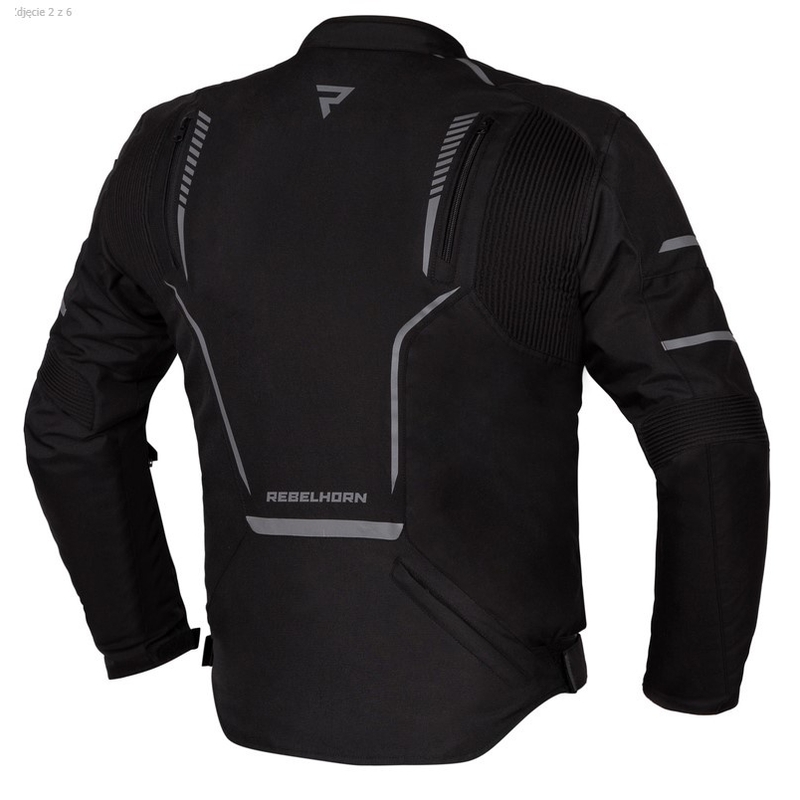 Rebelhorn Blast Black Motorcycle Jacket razprodaja