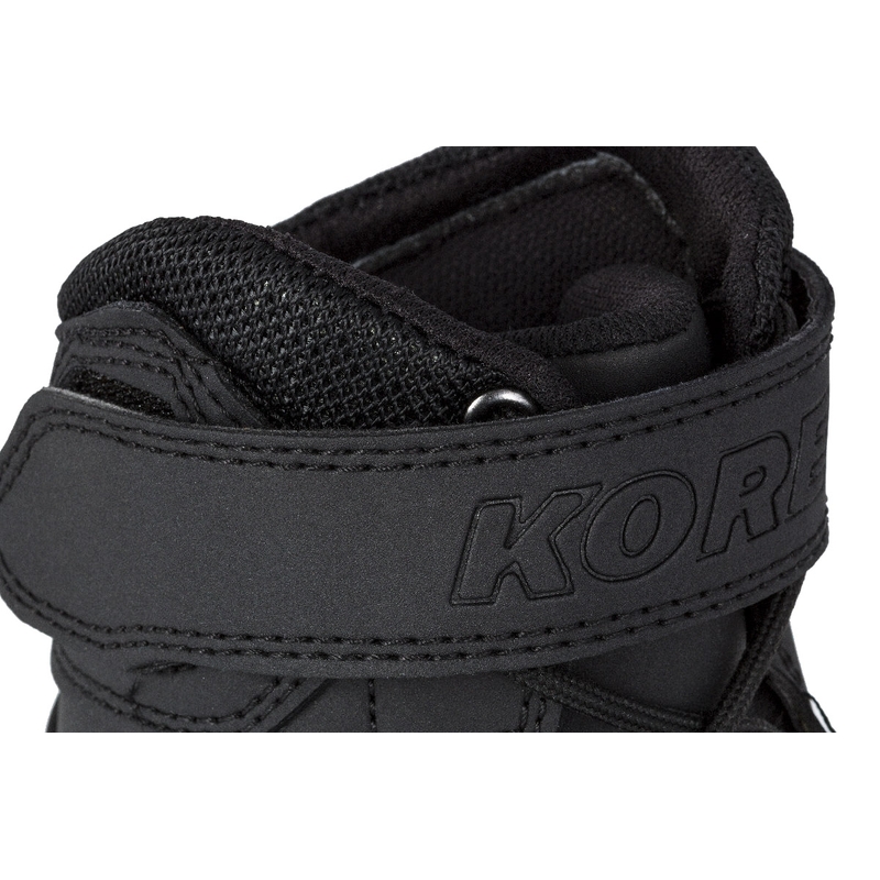 Ženski motoristični škornji Kore Velcro 2.0 Black and White