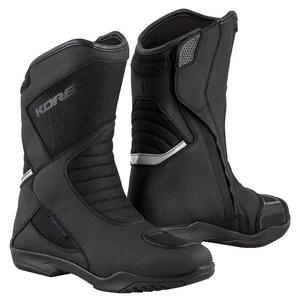 Kore Touring Mid 2.0 Flex Mesh Black Motorcycle Boots