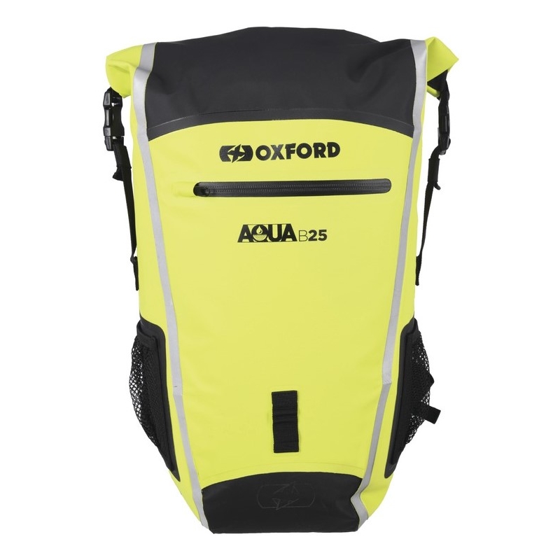 Nepremočljiv nahrbtnik Oxford Aqua B25 black-fluo yellow 25 l