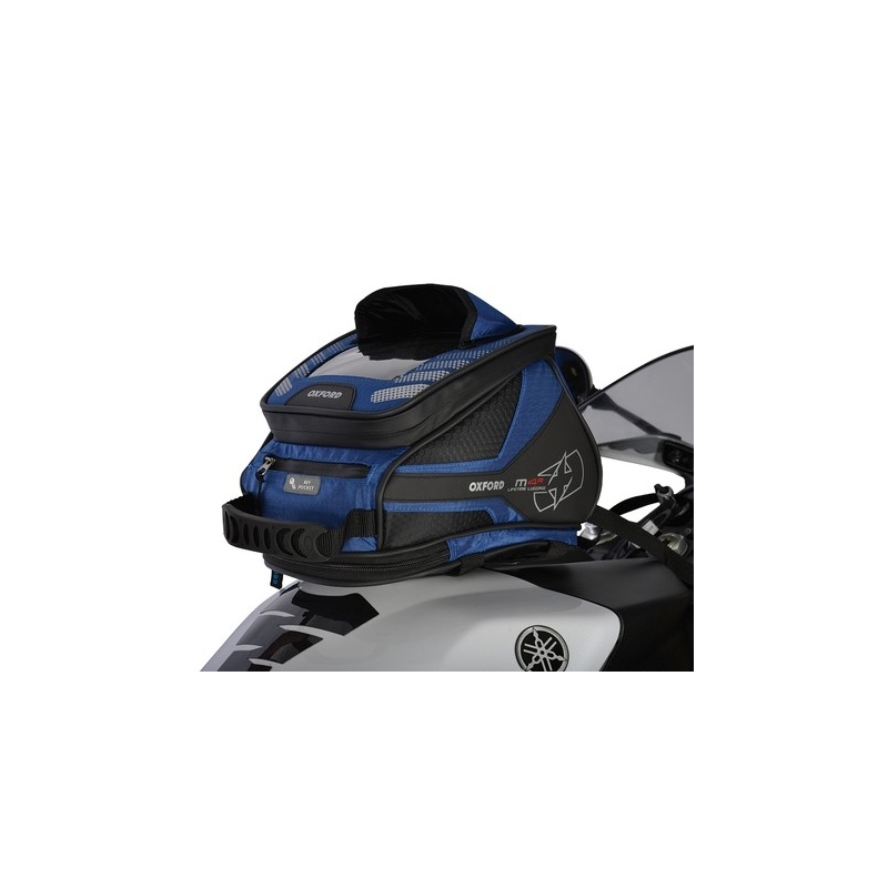 Torba za rezervoar in sedlo Oxford M4R Tank 'n' Tailer črna in modra