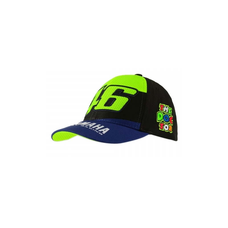 Otroška kapa Valentino Rossi VR46 YAMAHA modro-črno-rumena