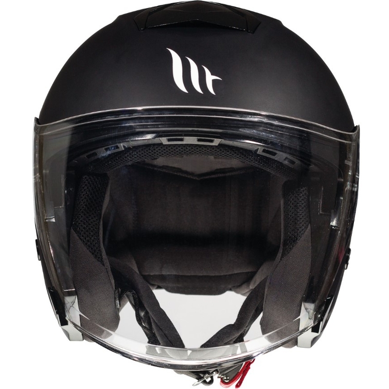 MT Thunder 3 SV Solid Black Matte Open motoristična čelada - razred II