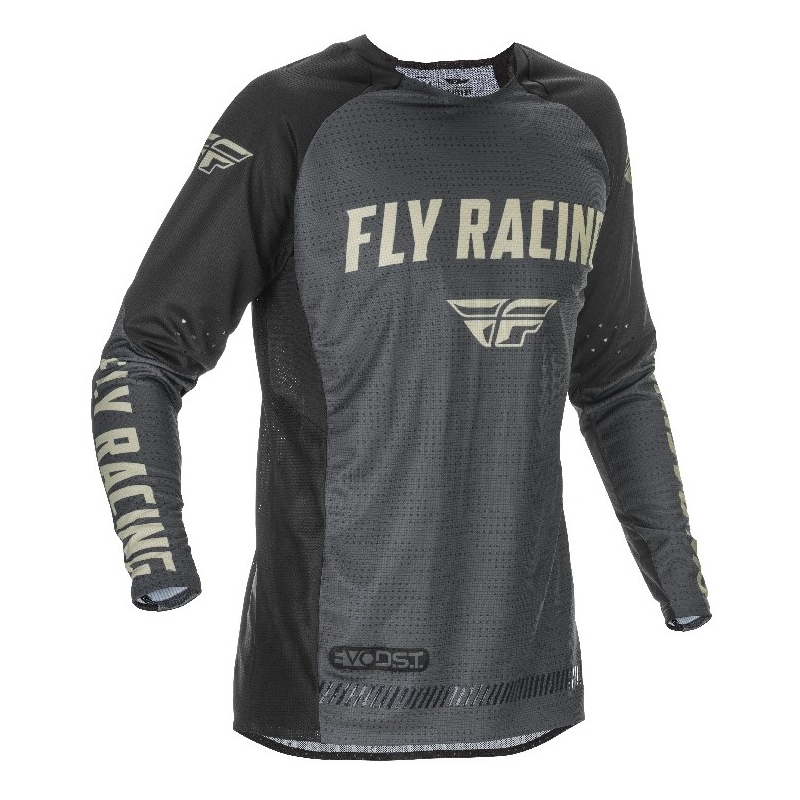 Motokros majica FLY Racing Evolution 2021 black-grey