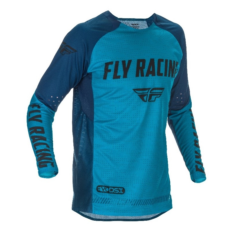 Motokros majica FLY Racing Evolution 2021 modro-črna