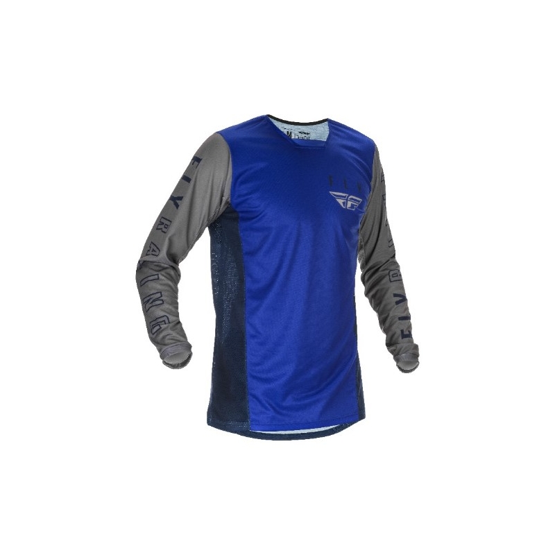 Motokros majica FLY Racing Kinetic K121 2021 blue-grey