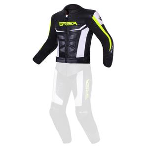 Moška jakna RSA Blade black-white-fluo yellow razprodaja
