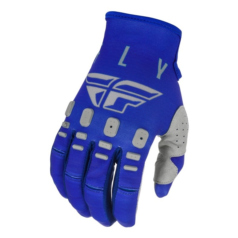 Motokros rokavice FLY Racing Kinetic K121 modro-sive