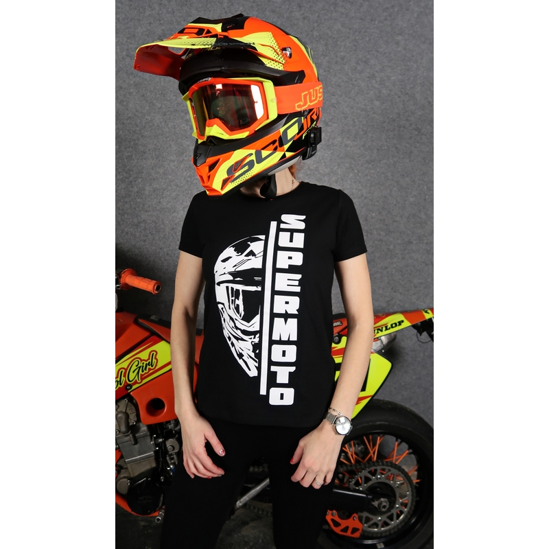 Ženska majica SUPERMOTO black