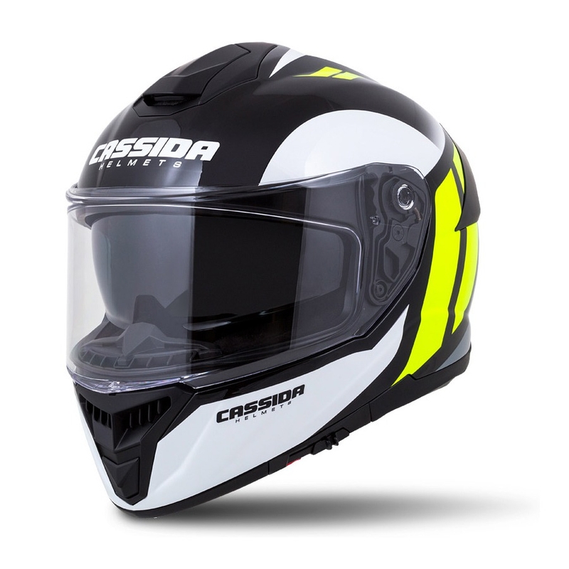 Integral čelada Cassida Integral GT 2.0 Ikon black-white-grey-fluo yellow