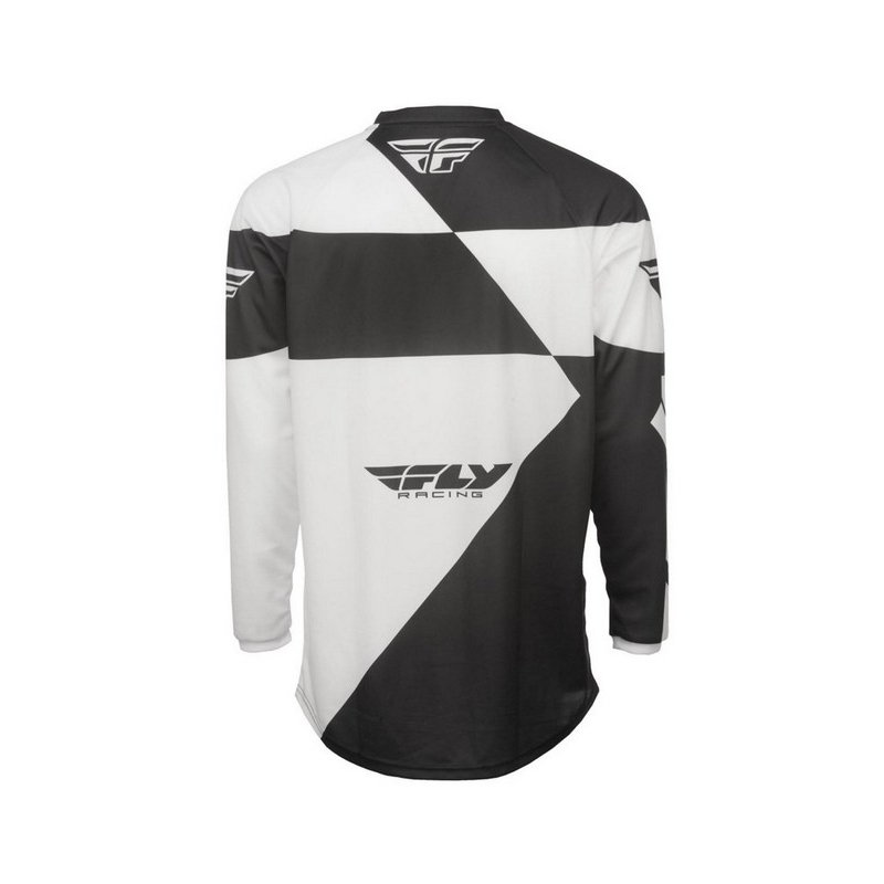 MX dres Fly F-16 2016 černo-bílý