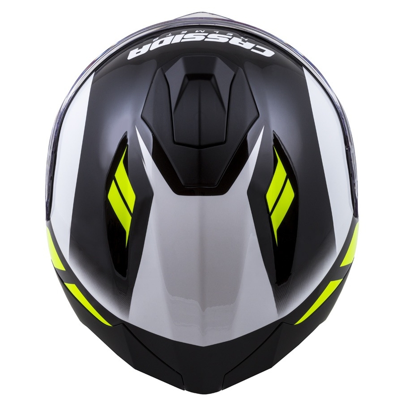 Integral čelada Cassida Integral GT 2.0 Ikon black-white-grey-fluo yellow