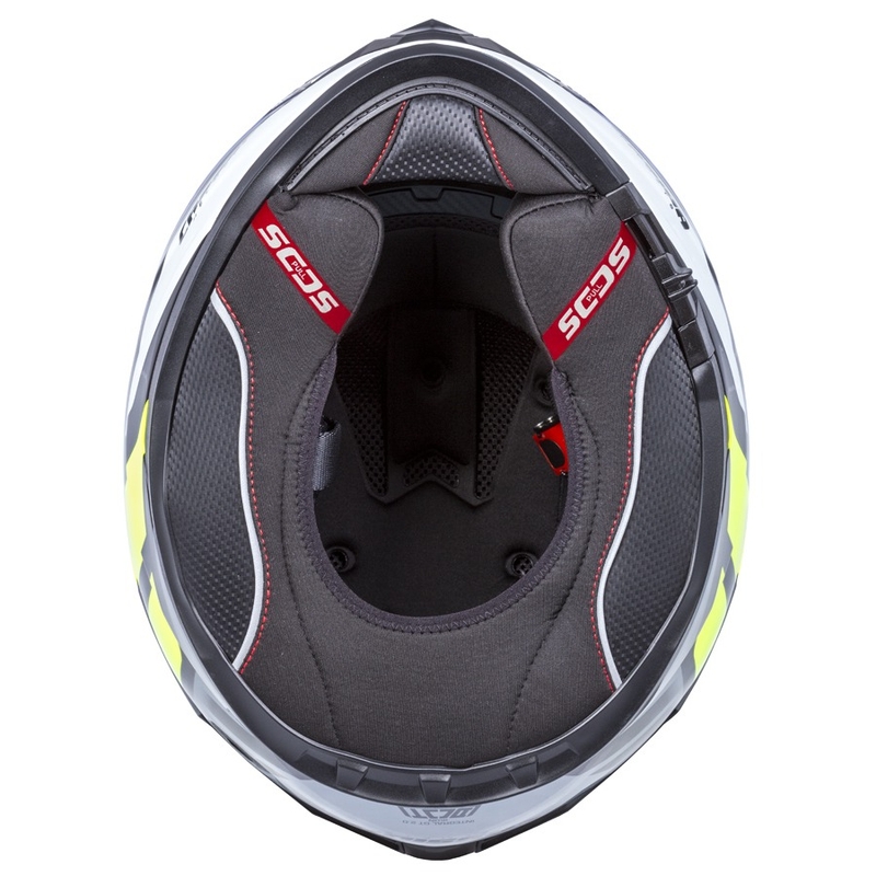 Integral čelada Cassida Integral GT 2.0 Ikon black-white-grey-fluo yellow