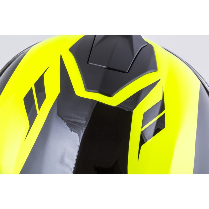 Integral čelada Cassida Integral GT 2.0 Ikon black-fluo yellow