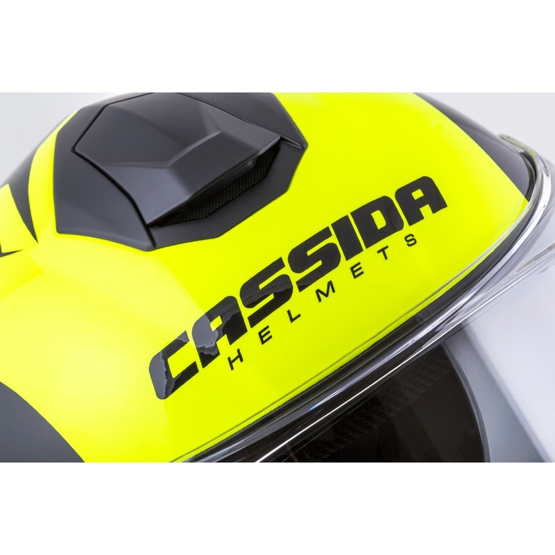 Integral čelada Cassida Integral GT 2.0 Ikon black-fluo yellow