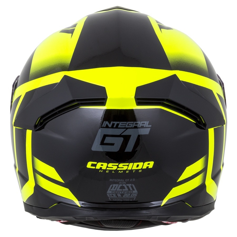 Integral čelada Cassida Integral GT 2.0 Ikon black-fluo yellow