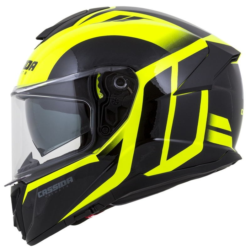 Integral čelada Cassida Integral GT 2.0 Ikon black-fluo yellow