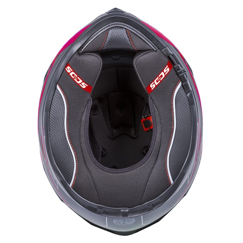 Integralna čelada Cassida Integral GT 2.0 Reptyl black-grey-fluo red