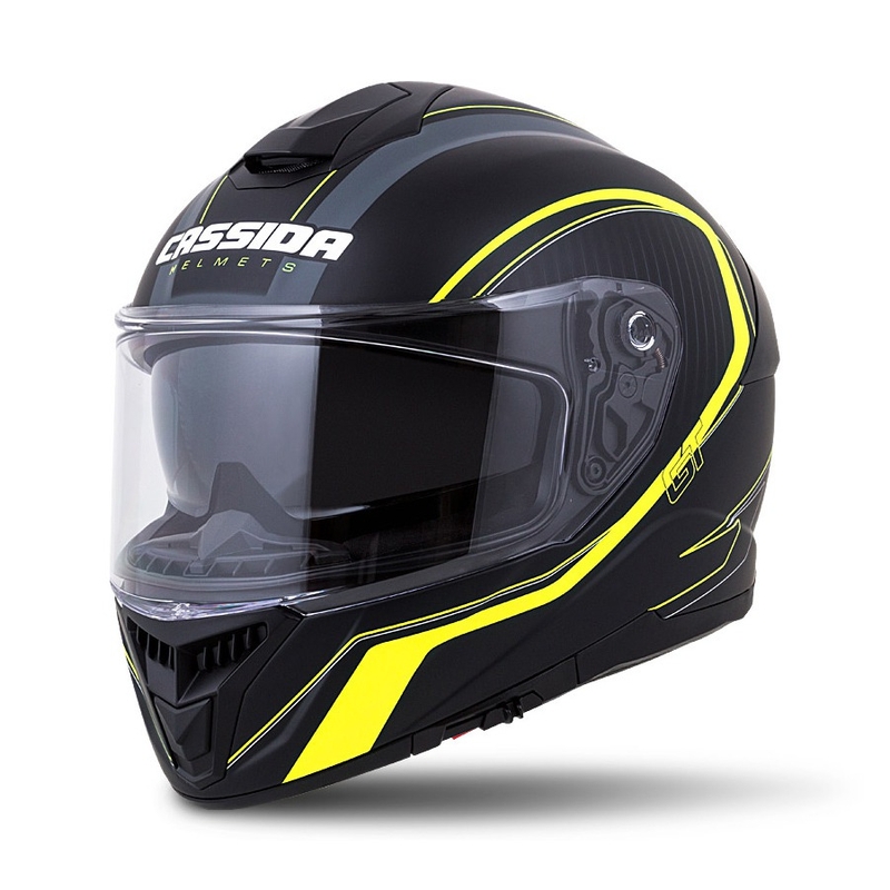 Integral čelada Cassida Integral GT 2.0 Reptyl black-grey-fluo yellow