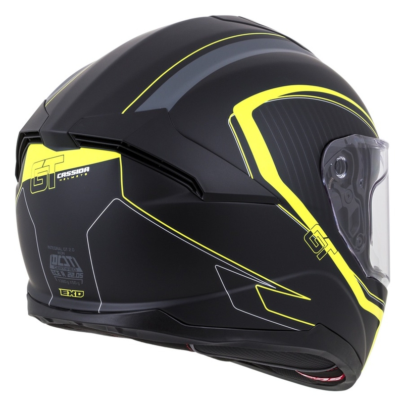 Integral čelada Cassida Integral GT 2.0 Reptyl black-grey-fluo yellow
