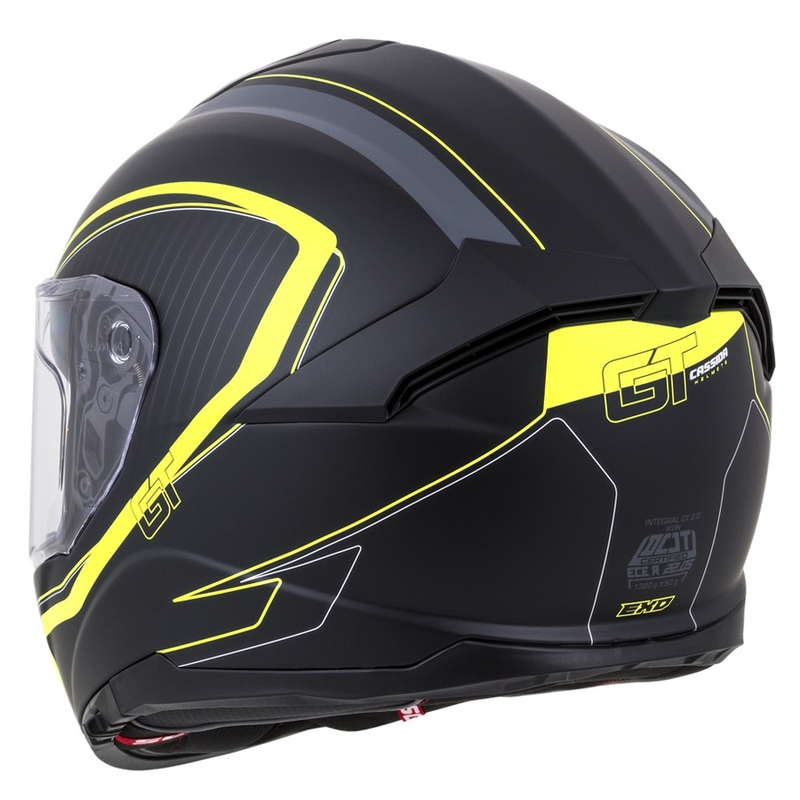 Integral čelada Cassida Integral GT 2.0 Reptyl black-grey-fluo yellow