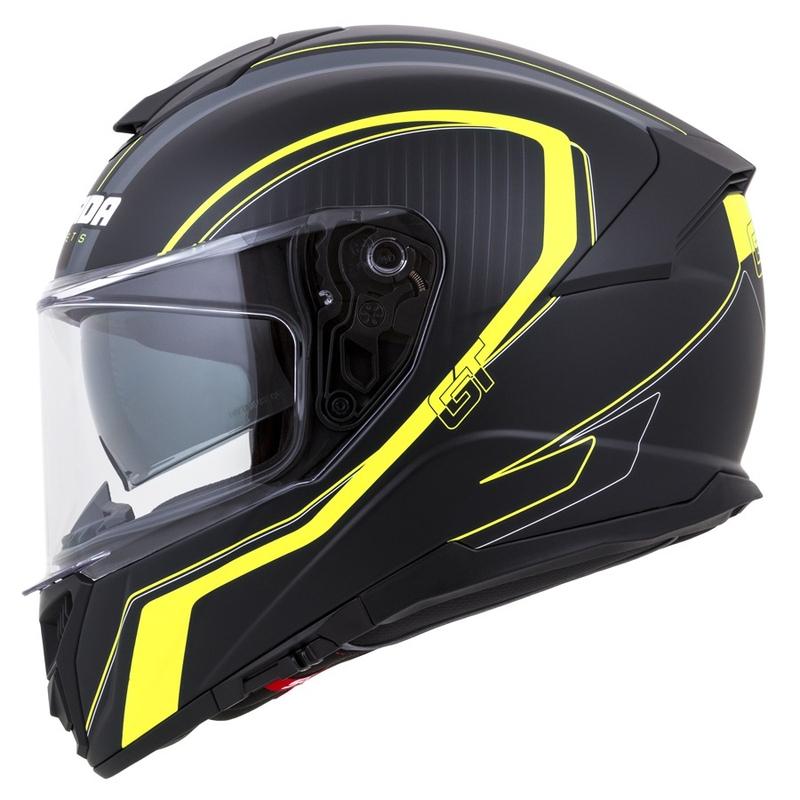 Integral čelada Cassida Integral GT 2.0 Reptyl black-grey-fluo yellow