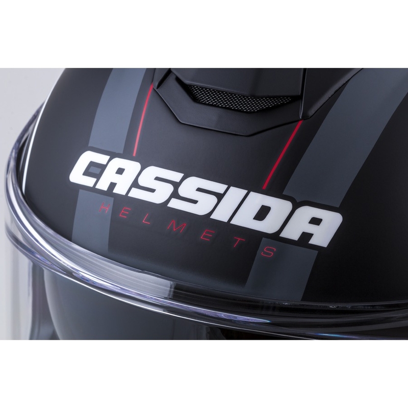 Integral čelada Cassida Integral GT 2.0 Reptyl črno-sivo-belo-rdeča