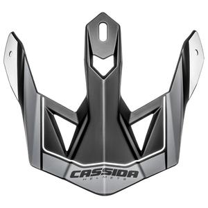 Cassida Cross Pro II vizir za čelado črno-sivo-bela