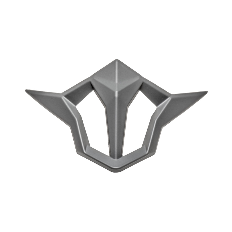 Sprednji prezračevalni pokrov za čelado Cassida Cross Pro II siva mat