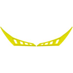 Zadnji zgornji zračniki za čelade Cassida Cross Pro II fluo rumene barve