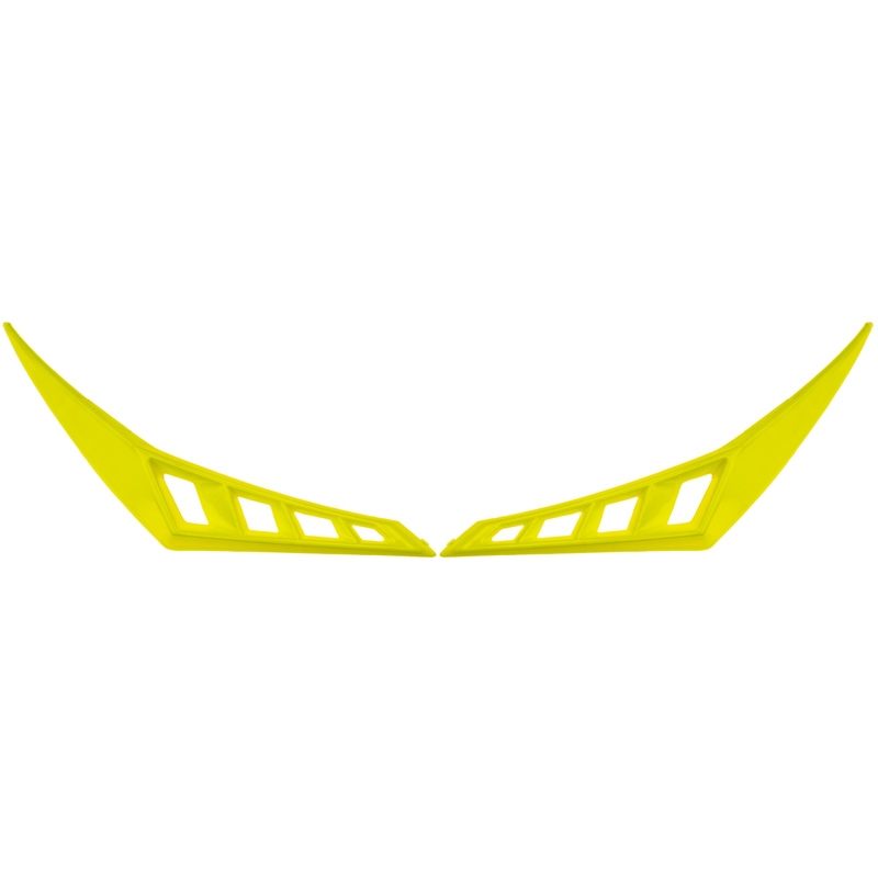 Zadnji zgornji zračniki za čelade Cassida Cross Pro II fluo rumene barve
